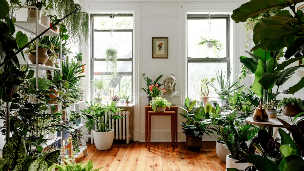 Indoor Plants Liven Up These 6 Homes