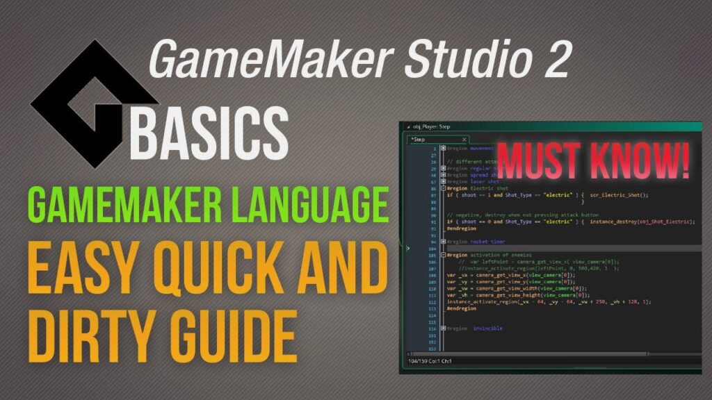 Understanding GML: The Language of GameMaker